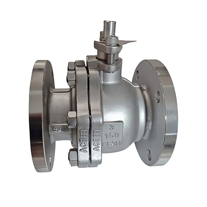 Flanged ቦል ቫልቭ