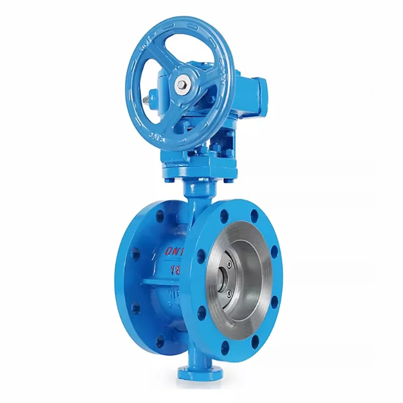 ቱርቦ Flanged ቢራቢሮ ቫልቭ