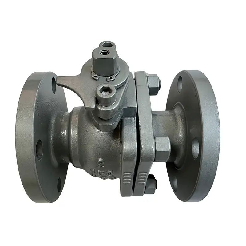 WCB Flanged ቦል ቫልቭ